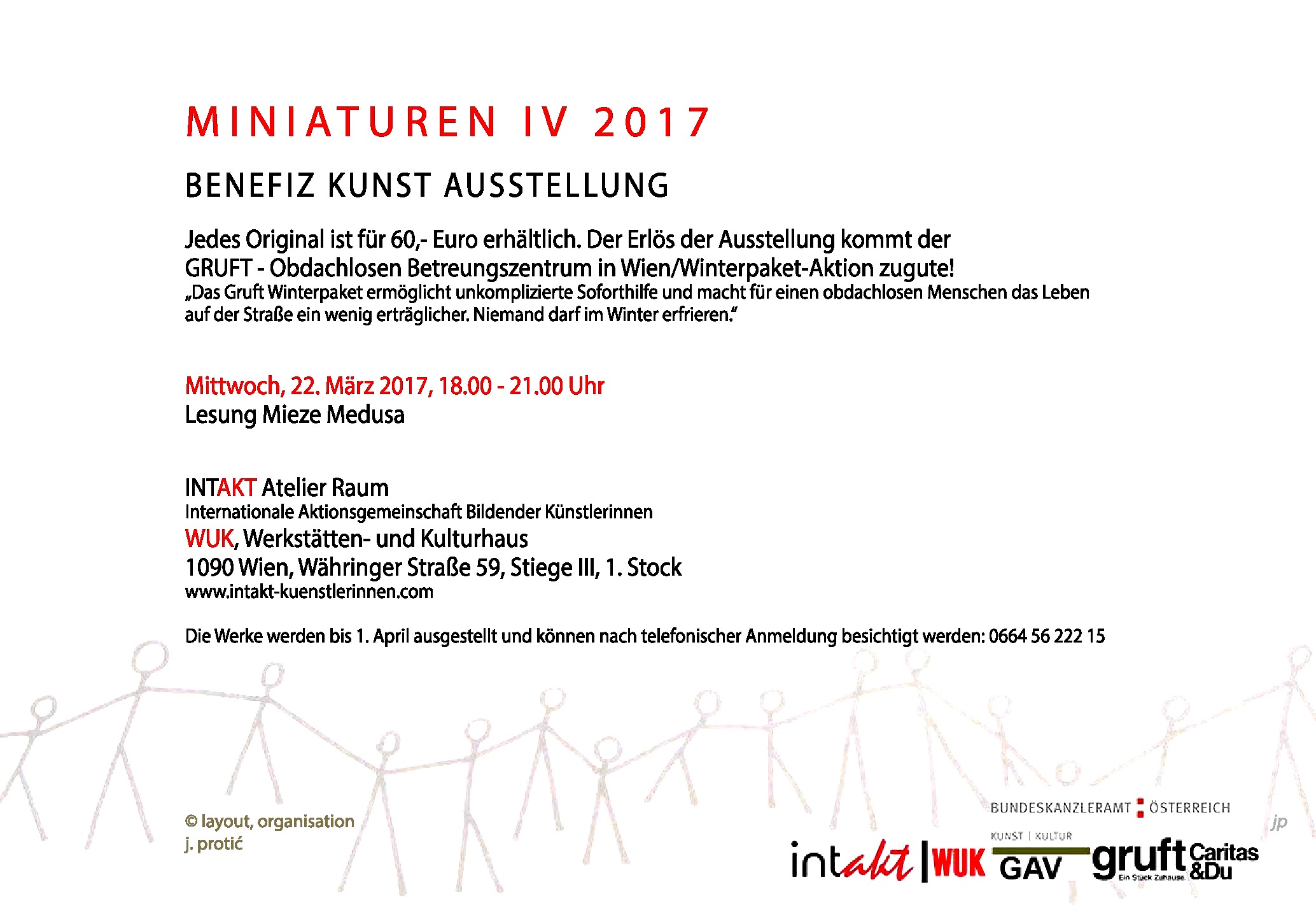 MINIATUREN IV 2017 – Benefiz Kunst Ausstellung