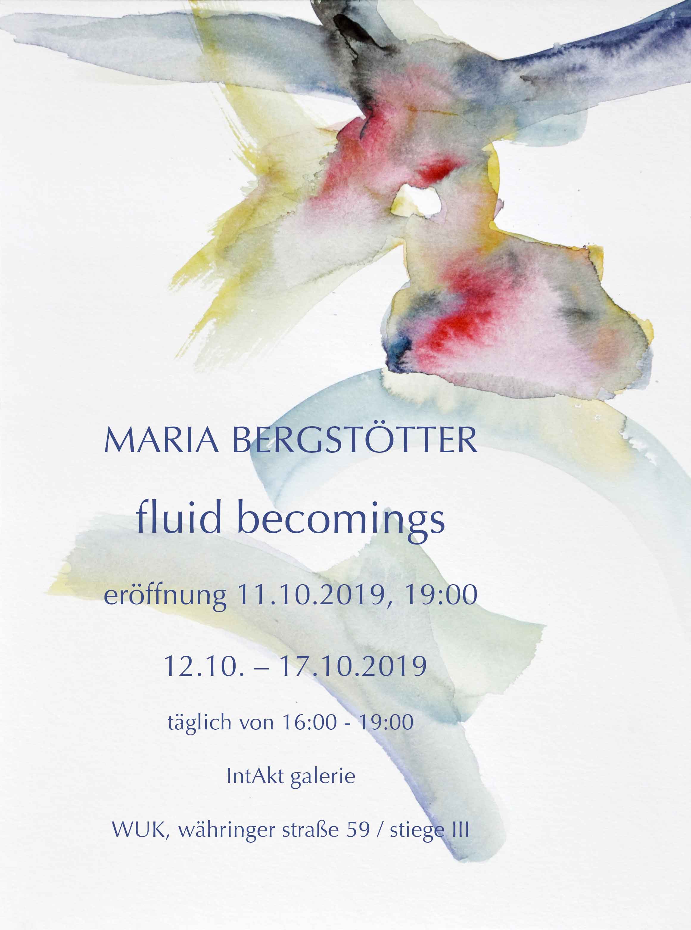 Maria Bergstötter – fluid becomings